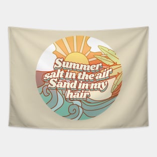 Summer Salt In The Air Sand In My Hair Tapestry