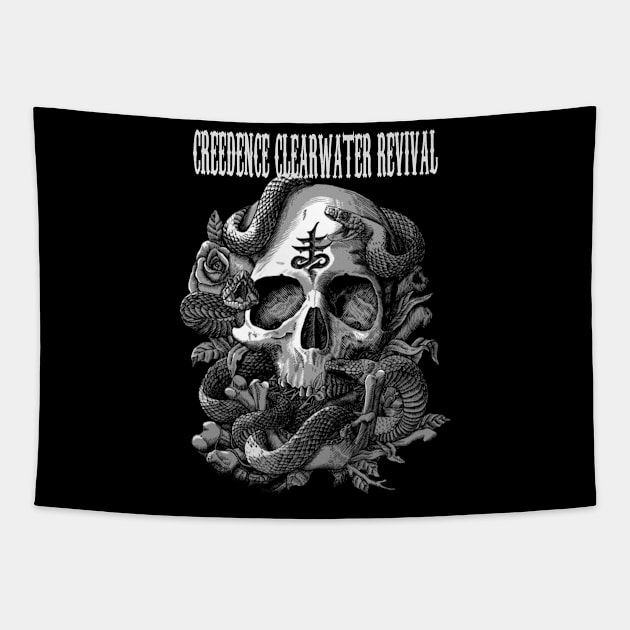 CREEDENCE CLEARWATER REVIVAL BAND MERCHANDISE Tapestry by Rons Frogss