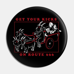 Route 666 Pin