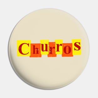 Churros Pin