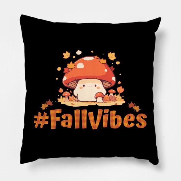 Fall Vibes Pillow by AS-Designs2023