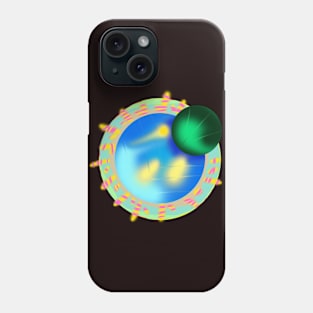 Galactic flourishing Phone Case