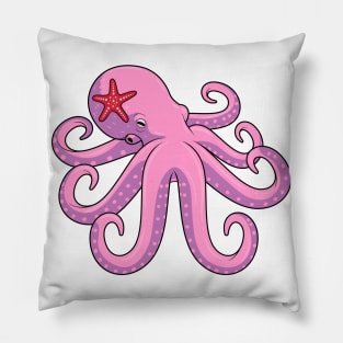 Octopus Starfish Pillow