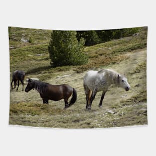 Wild Horses Tapestry