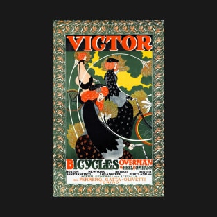 Bicycles Advertising - Victor T-Shirt