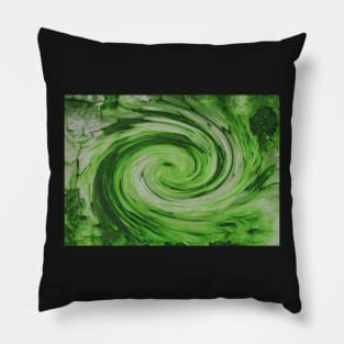 Green Galaxy Pillow