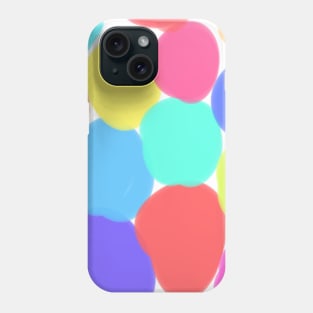 Colorful small circle art design Phone Case