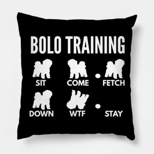 Bolo Training Bichon Bolognese Tricks Pillow