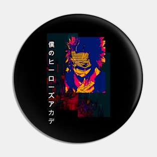 My Hero Otaku Manga Anime Style Pin