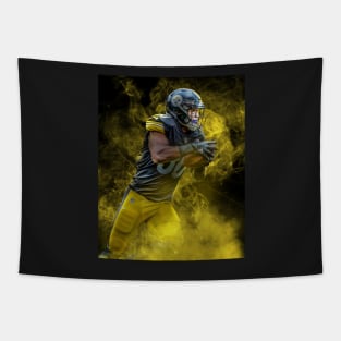 J Conner Pittsburgh Sports Art Tapestry