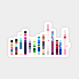 Characters of Steven Universe Barcode Magnet