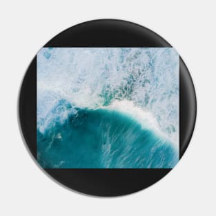 Deep blue ocean Pin