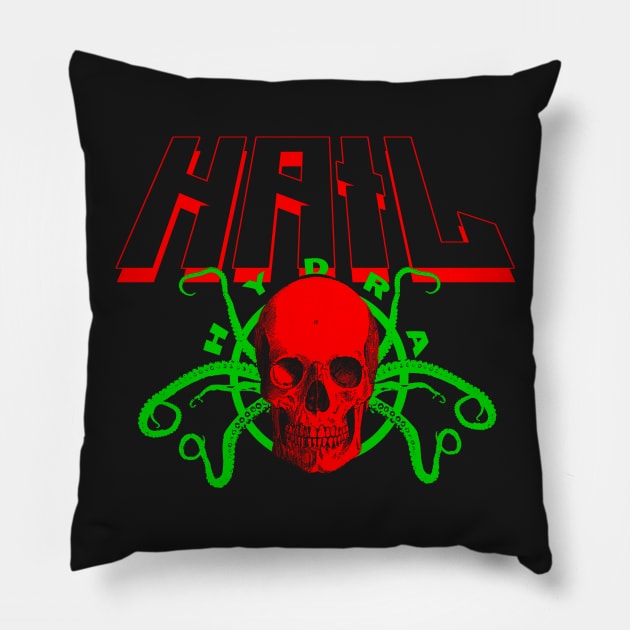 Hail Pillow by crowjandesigns