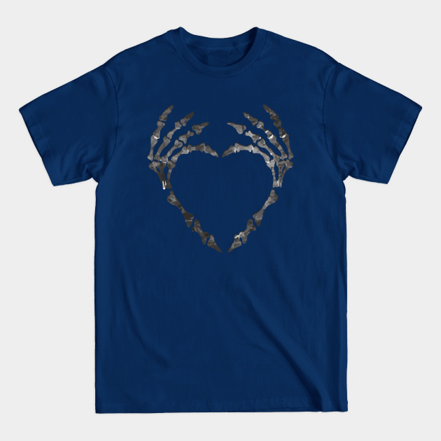 Skeleton heart full - Jack Skellington - T-Shirt