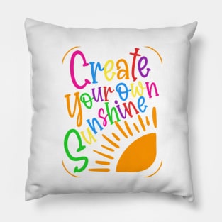 Create Your Own Sunshine Pillow