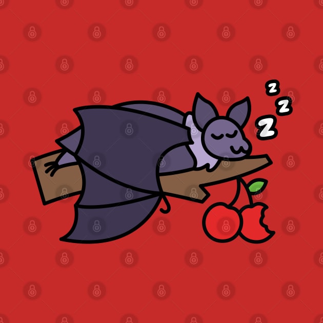 Sleepy Fruit Bat by DaTacoX