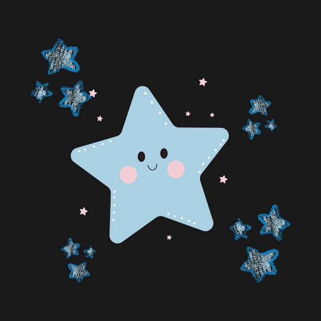 My Blue Star by Pine_Apple