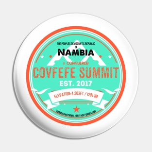 Covfefe summit Pin