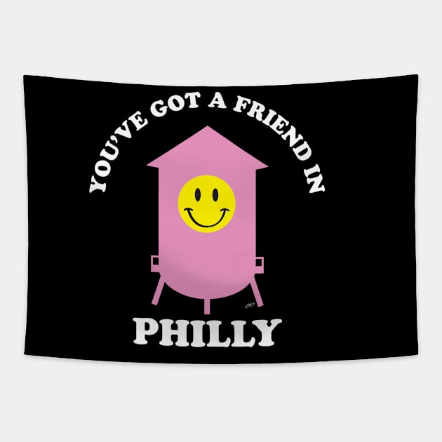 Philly Friend Tapestry by CKline