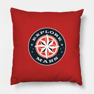 Explore Mars Pillow