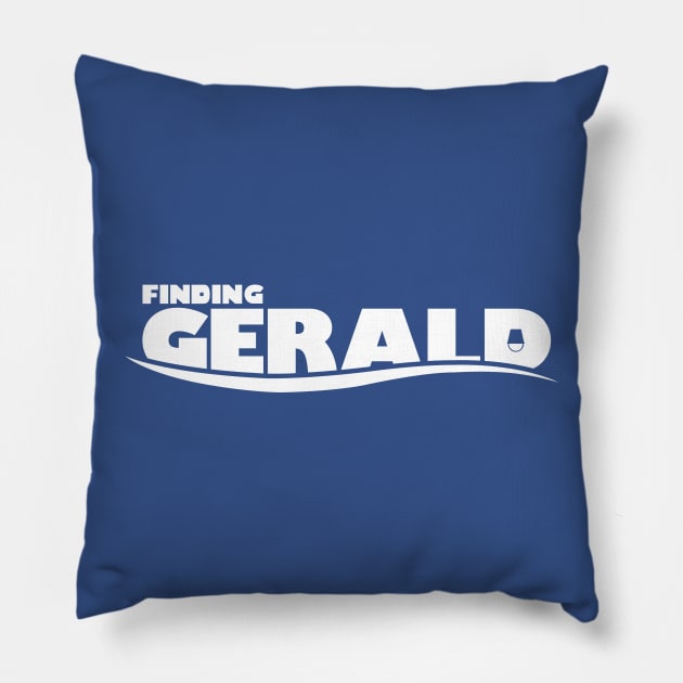 Finding Gerald Bucket Pillow by mikevetrone