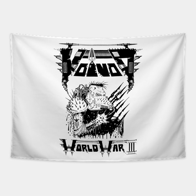 Voivod - World War III Tapestry by CosmicAngerDesign