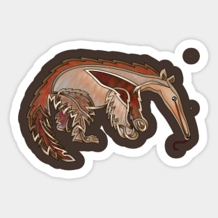 T Pose Anteater Sticker for Sale by AnteaterGuy