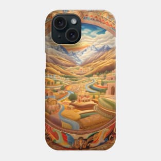 Andean Impressions: Expressive Portraits, Mochica Ceramics, and Textile Beauty Unveiled Phone Case