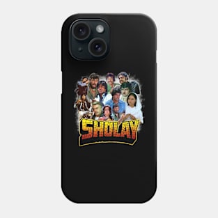 Sholay - Iconic Bollywood movie Phone Case