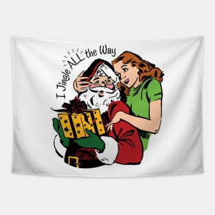 Jingle ALL The Way Tapestry