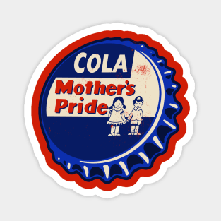 Vintage Mothers Pride Cola Bottlecap Magnet