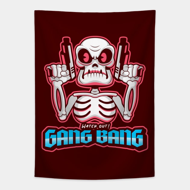 GANG BANG Tapestry by BYVIKTOR