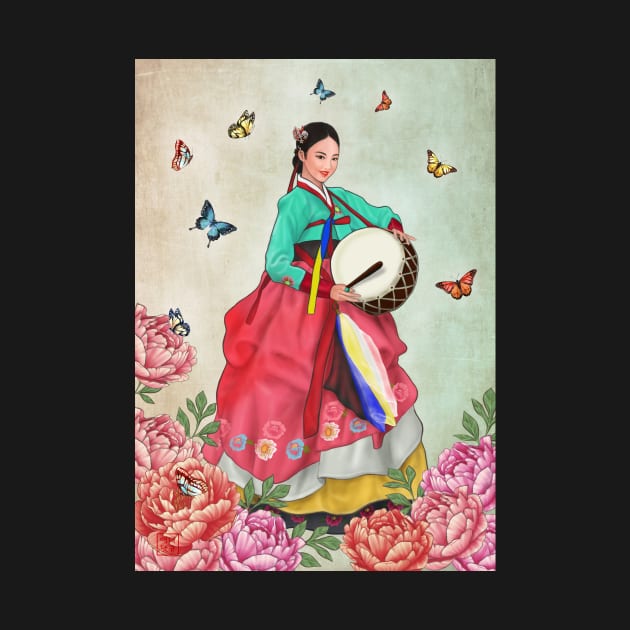 Sound of Drum in Hanbok by Anicue