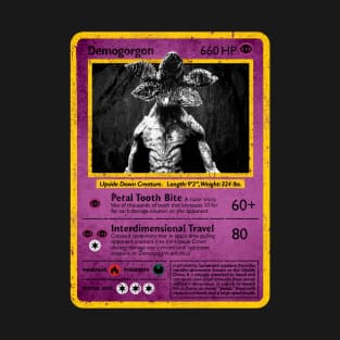 Demogorgon Monster Card (Variant) T-Shirt