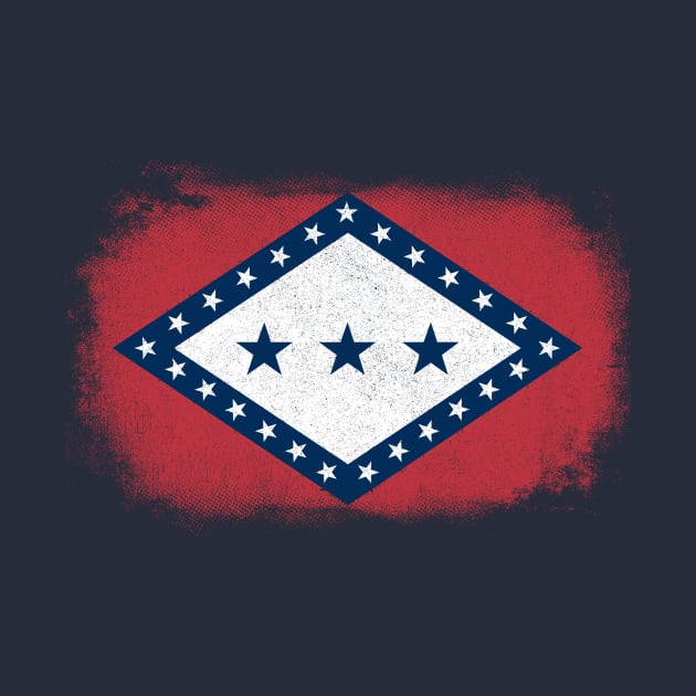 Original 1913 Arkansas Flag by rt-shirts
