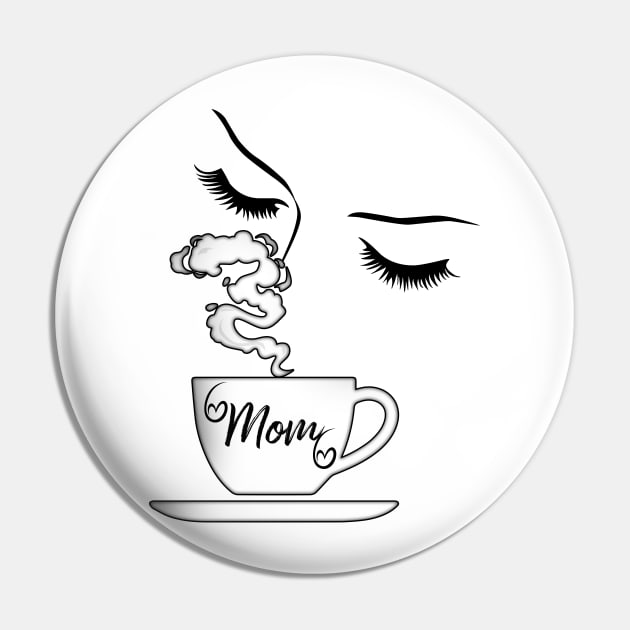 Coffee Lovers, Women's Coffee, Funny Coffee, Coffee Before Talkie, Coffee, Gift for Friend Pin by PowerD