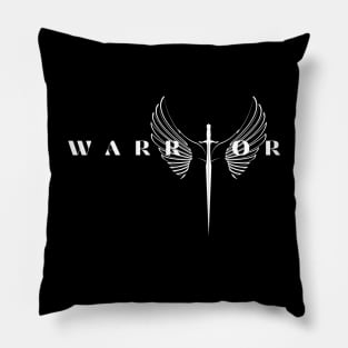 Angel Wings Sword Warrior Pillow