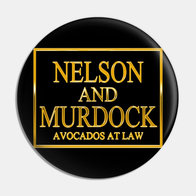 Nelson and Murdock Pin by Alice Chevalier