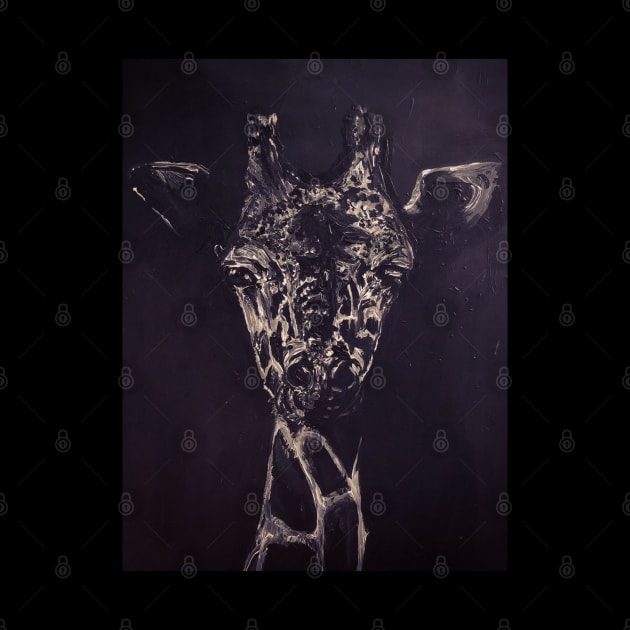 Black Giraffe by Narcissist Artwork