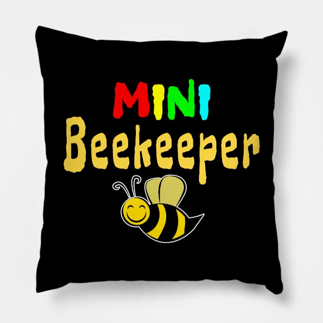 Mini Beekeeper Pillow by Mamon