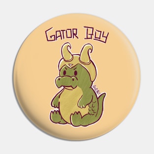 Gator Boy Pin