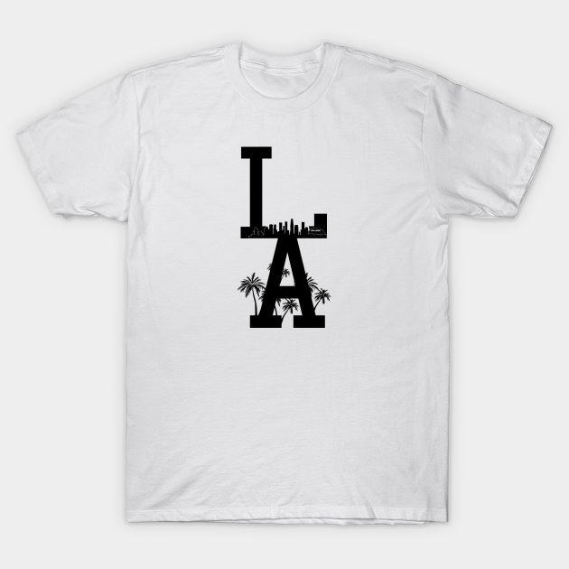 fiets Oh Denk vooruit LA - Los Angeles - T-Shirt | TeePublic