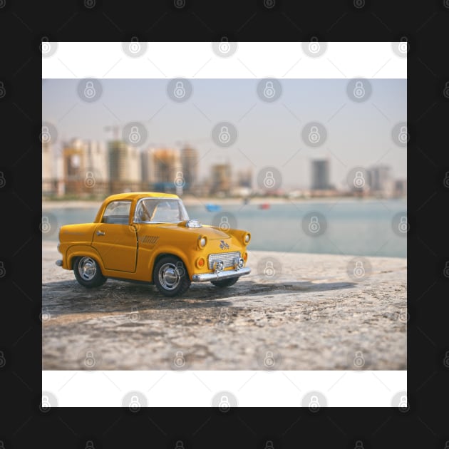 Yellow Car Toy by ArtoTee