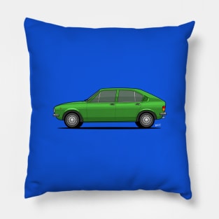 Alfasud side profile drawing - Green Pillow