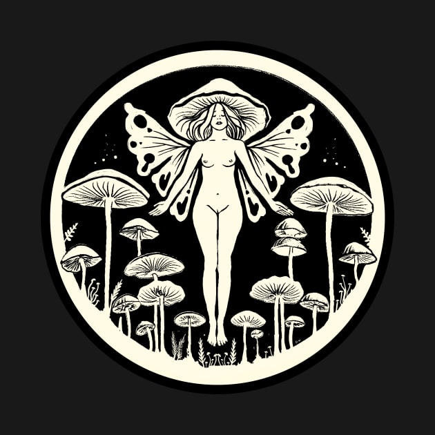 Queen of Mushrooms | Circle by visionarysea