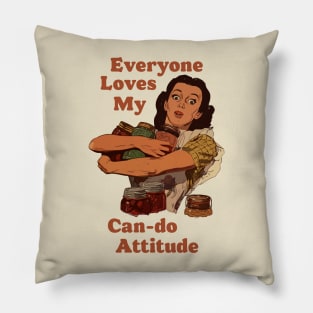 Can-do Attitude Pillow