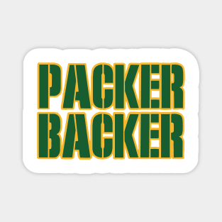 Packer Backer! Magnet