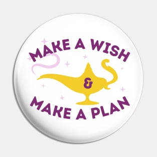 Make a wish and make a plan Pin