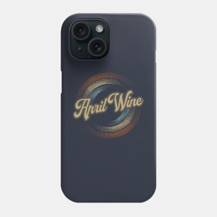 April Wine Circular Fade Phone Case