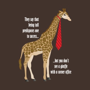 Giraffe Corner Office T-Shirt